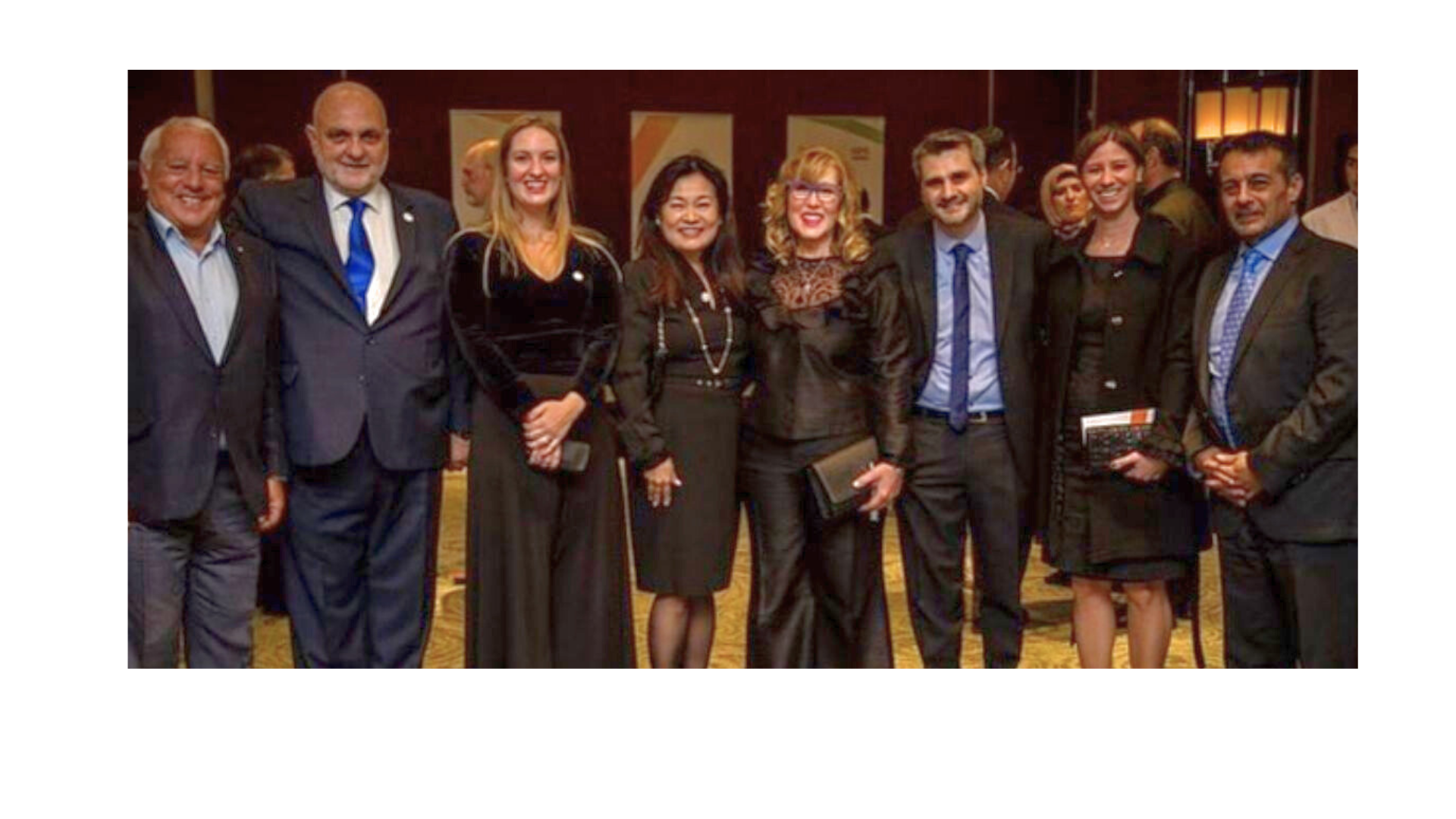 Forum del Comité Olímpico Internacional, Hotel Alvear Icon, Buenos Aires. Reunión de miembros del COA, COI y destacados empresarios y profesionales locales.